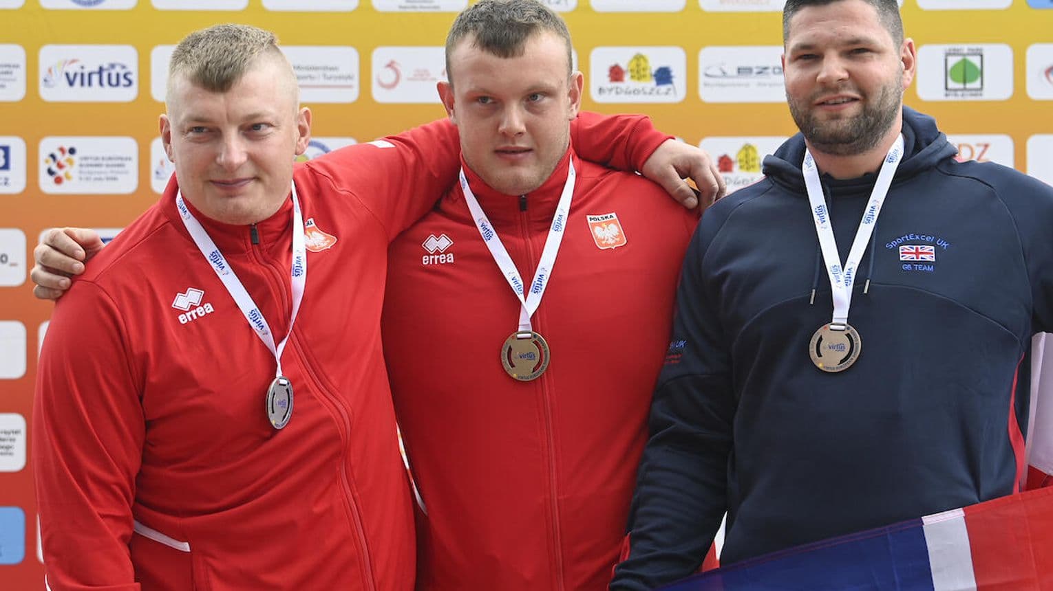 Srebro i brąz Łukasza Walczaka na lekkoatletycznych Mistrzostwach Europy VIRTUS