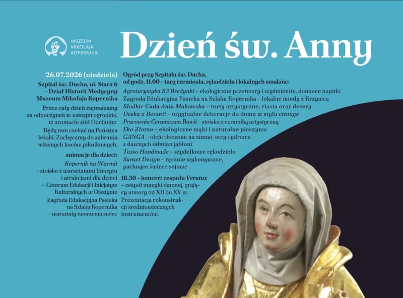 Średniowieczne dźwięki, lokalne smaki i warsztaty dla najmłodszych we Fromborku