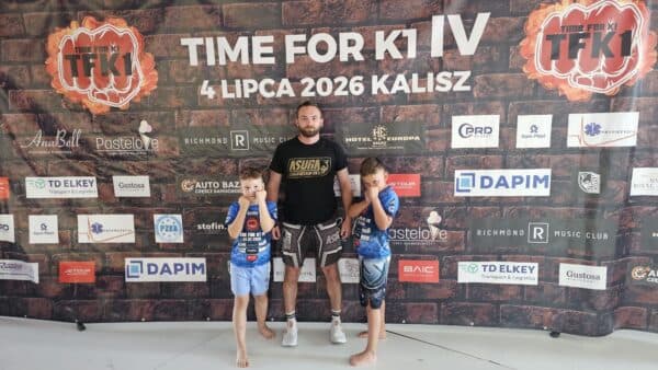 Stanęli do walki na gali Time For K1 IV. Trener nie kryje dumy