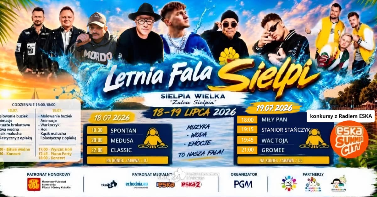 Stanior wystąpi podczas Letniej Fali Sielpi. Duży festiwal już w weekend!