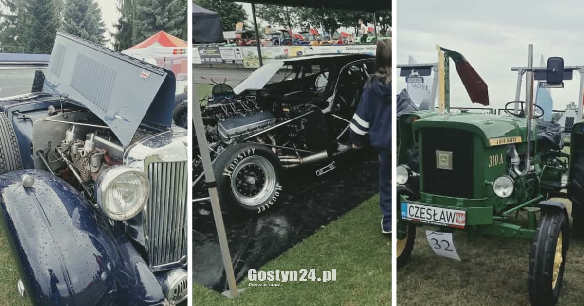 Stare Ursusy, wyjątkowe auta i potężny Jaguar. Było na co popatrzeć. Nowość...
