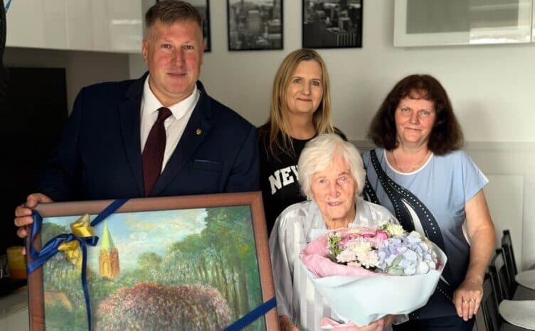 Sto lat pani Florentyny Jakubowskiej. Marecka jubilatka świętowała wyjątkowe urodziny