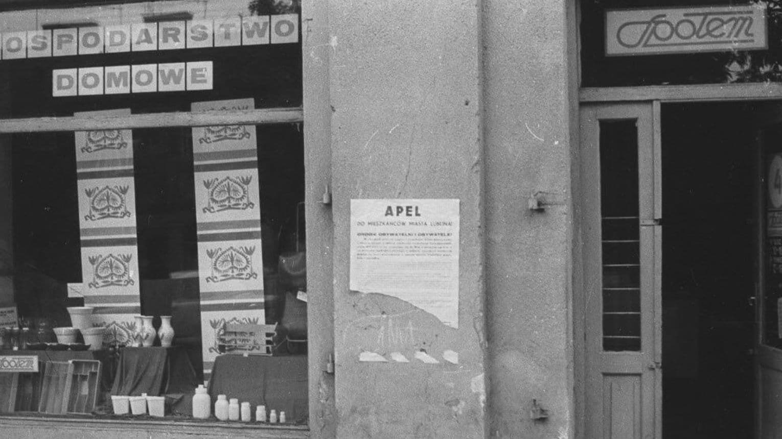 Strajki rozpoczęły się od zwykłego kotleta... Lublin w lipcu '80 na starych fotografiach