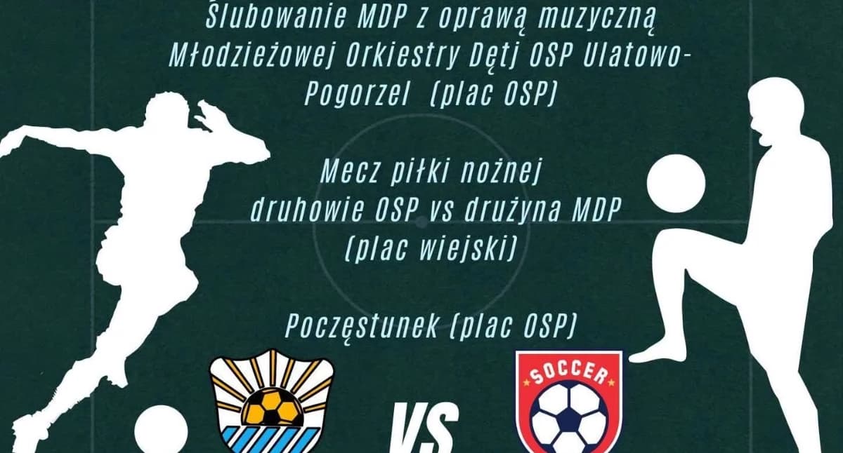 Strażackie święto w Ulatowie-Pogorzeli. Będzie ślubowanie MDP, mecz i rodzinny piknik