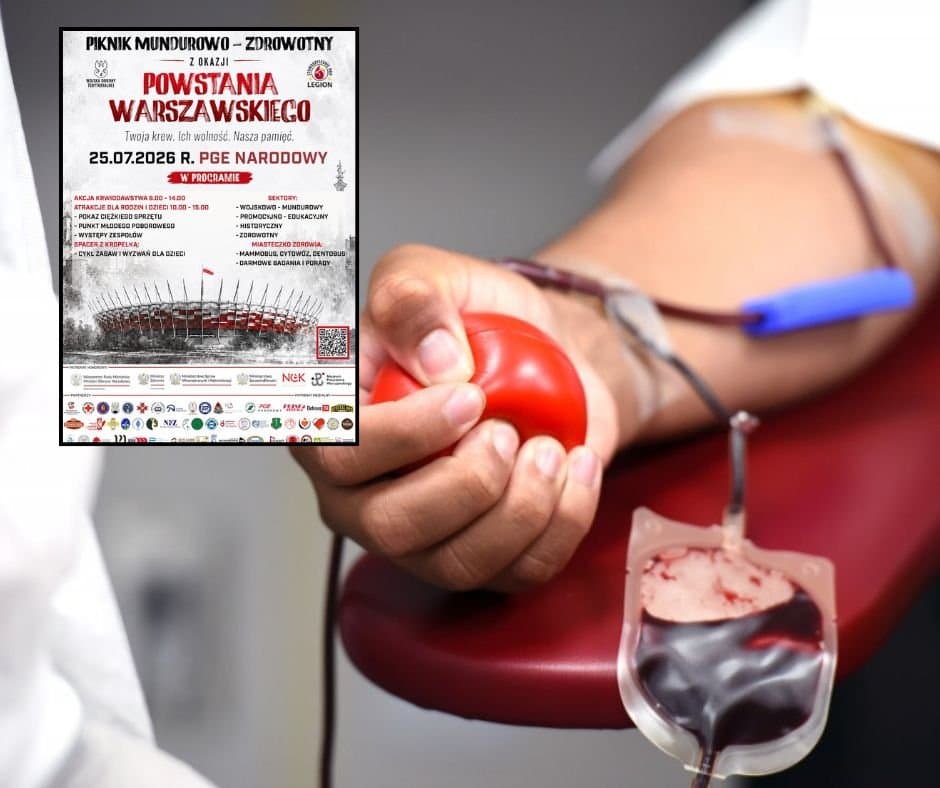 Strażacy z Ostrołęki zachęcają: wybieracie się do Warszawy? Warto odwiedzić PGE Narodowy