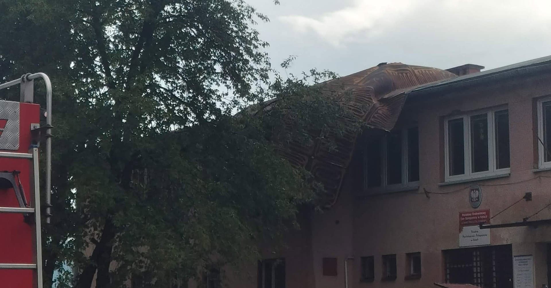 Strażacy z Oświęcimia i okolic w akcji. Prawie sto interwencji po burzy nad powiatem