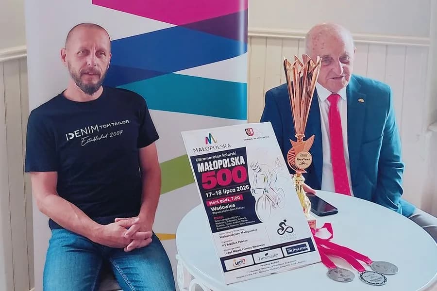 Stu kolarzy wystartuje spod Wadowic. Przed nimi 500 km i 2100 metrów w górę!