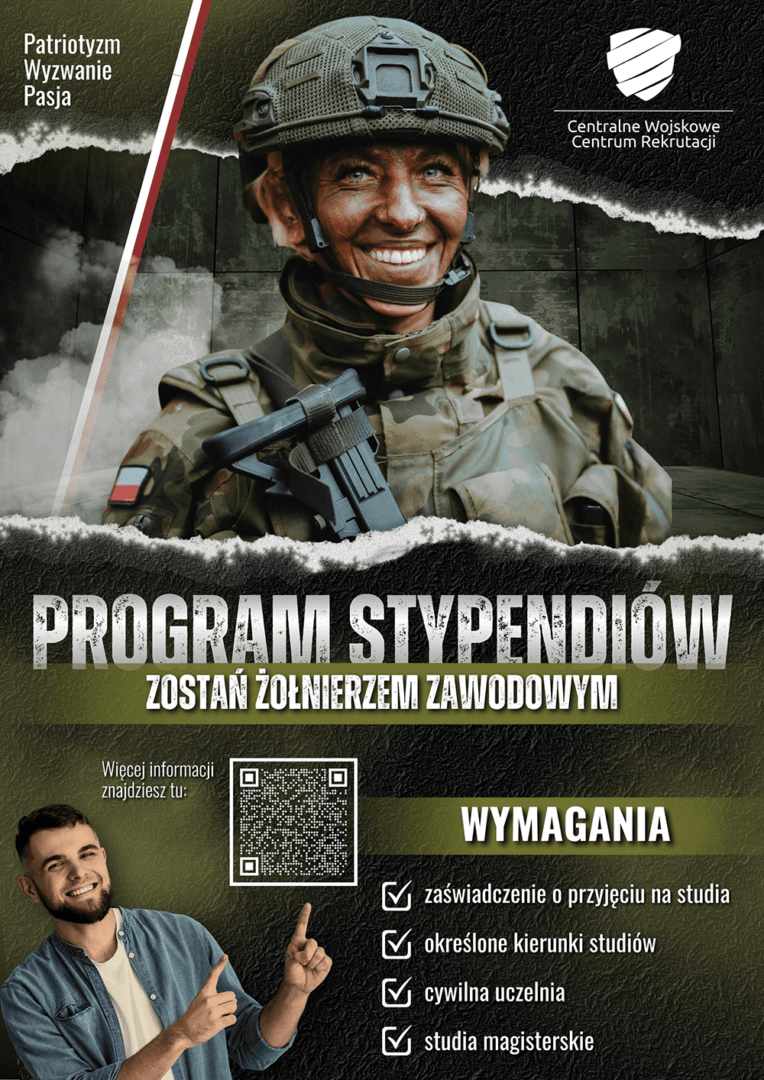 Stypendia dla kandydatów na żołnierzy