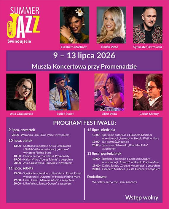 SUMMER JAZZ Świnoujście 2026