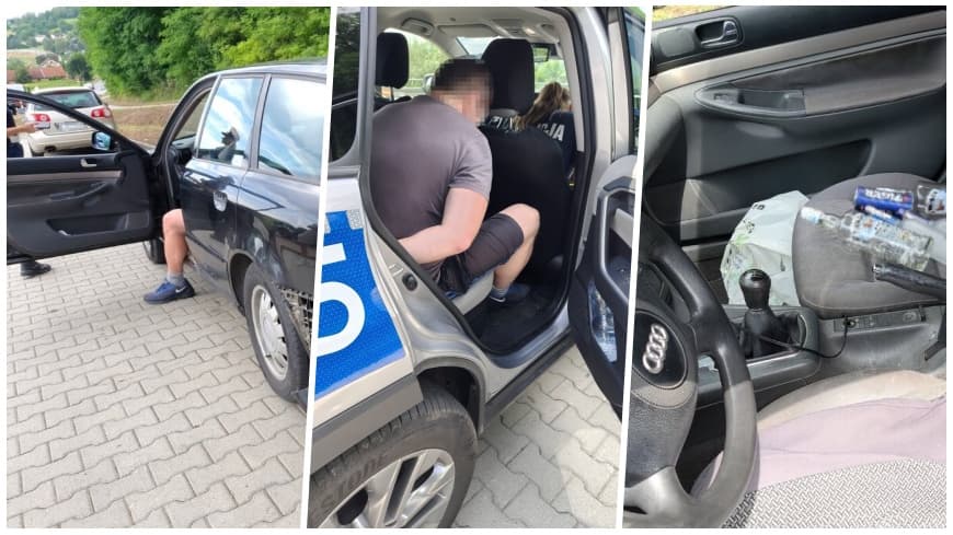 Świadkowie ujęli mężczyznę, który miał w organizmie ponad 3,2 promila alkoholu