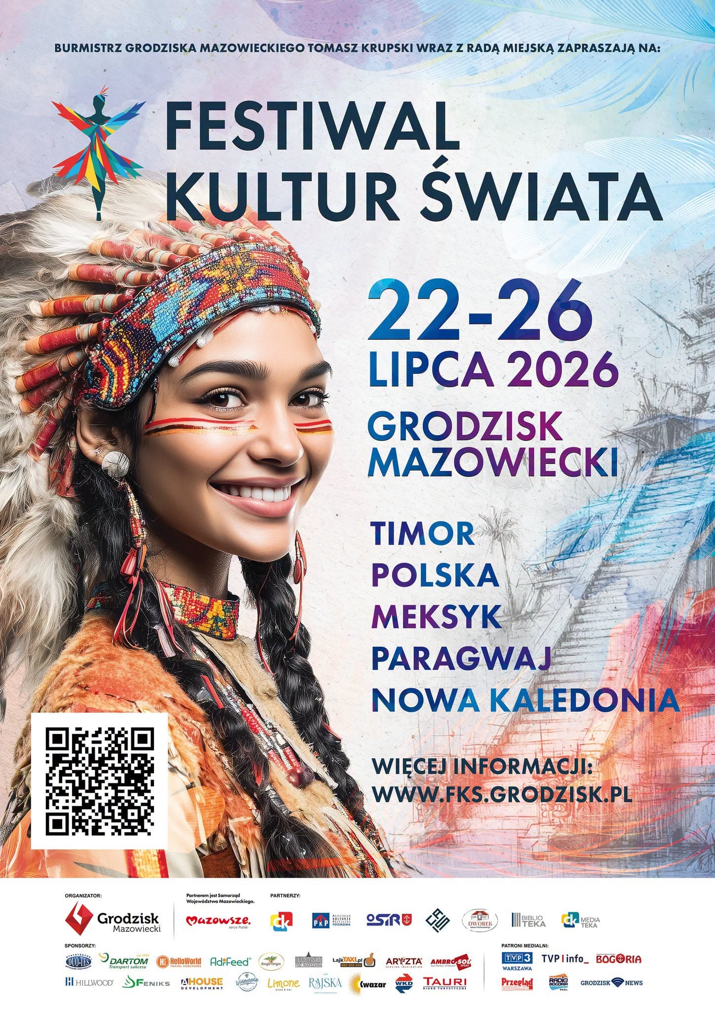 Świat zawita do Grodziska Mazowieckiego! Nadchodzi IV Festiwal Kultur Świata