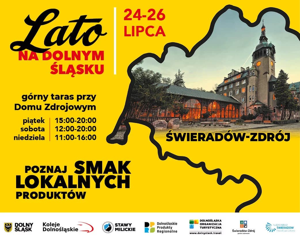ŚWIERADÓW-ZDRÓJ. Rusza „Lato na Dolnym Śląsku”. Regionalne smaki, live cooking i atrakcje dla rodzin