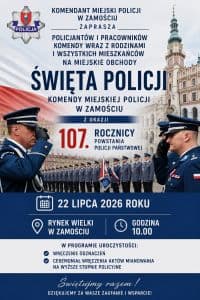 Święto zamojskich policjantów. Będą awanse
