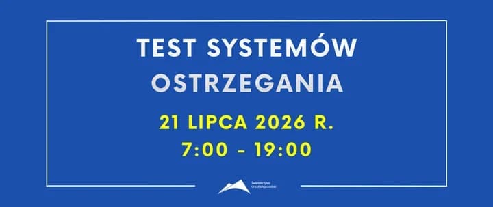 Syreny zabrzmią w Świętokrzyskiem. Alarm będzie częścią ćwiczeń