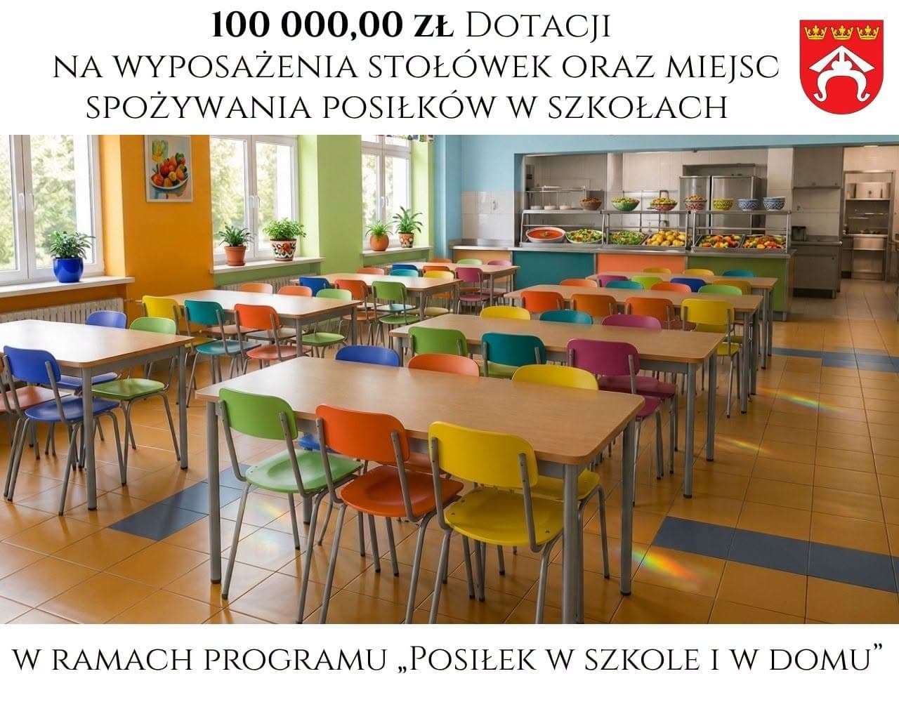 Szkolne stołówki w Gminie Dębno z nowym wyposażeniem dzięki rządowemu wsparciu