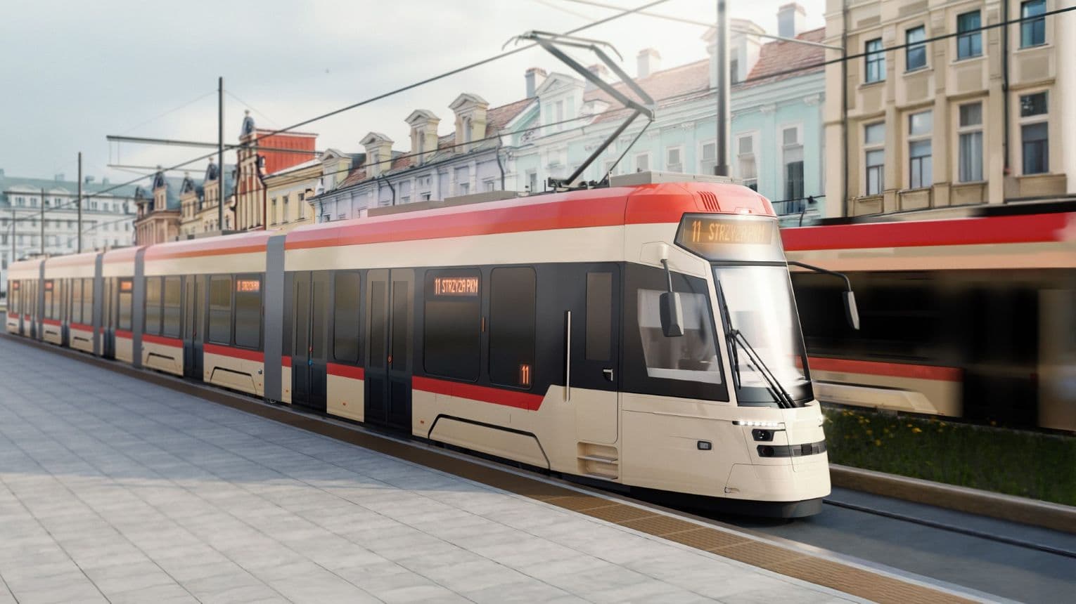 Tak mogą wyglądać najdłuższe tramwaje w Polsce! Dla Gdańska zbuduje je PESA