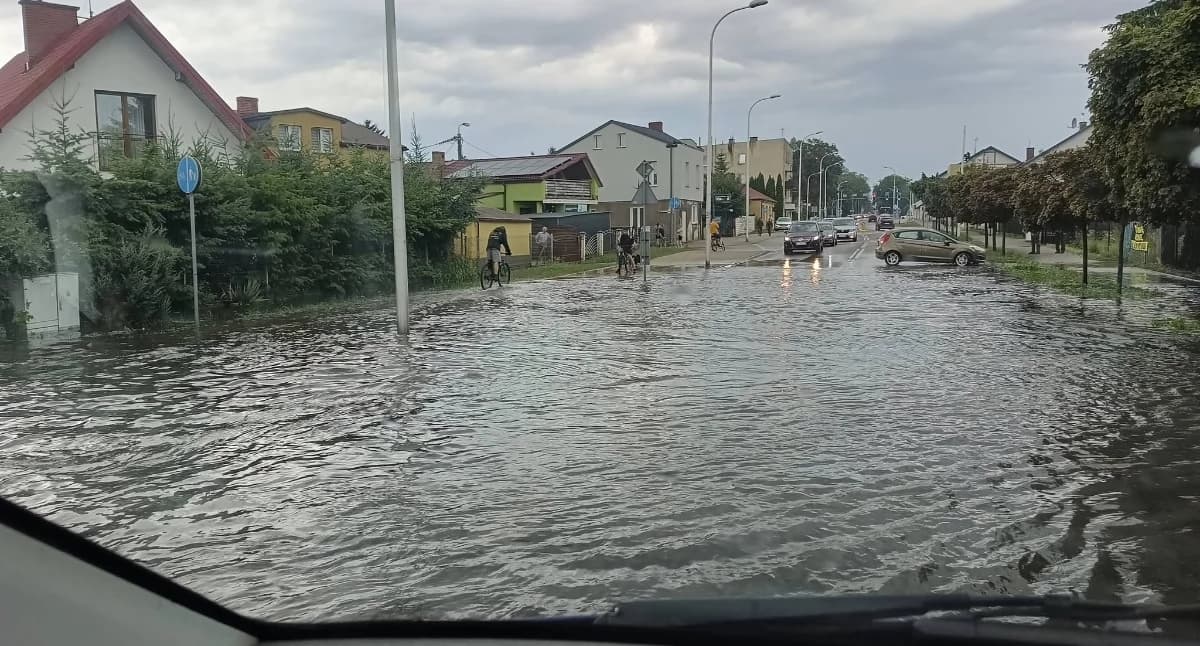 Tak wygląda teraz Chełm. IMGW ostrzega całą Lubelszczyznę