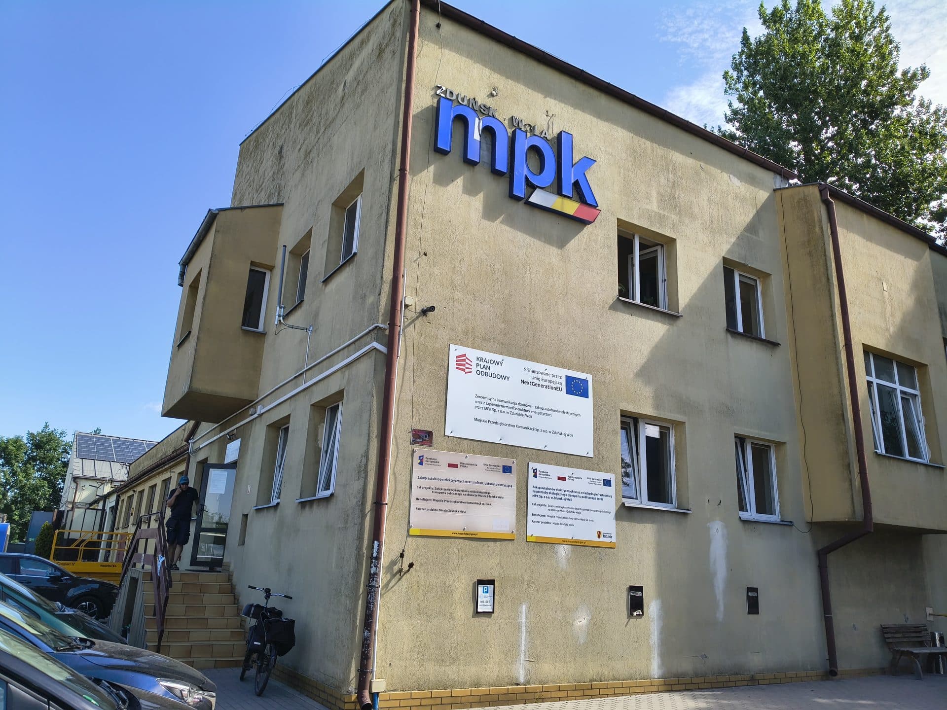 Termomodernizacja budynku MPK w Zduńskiej Woli