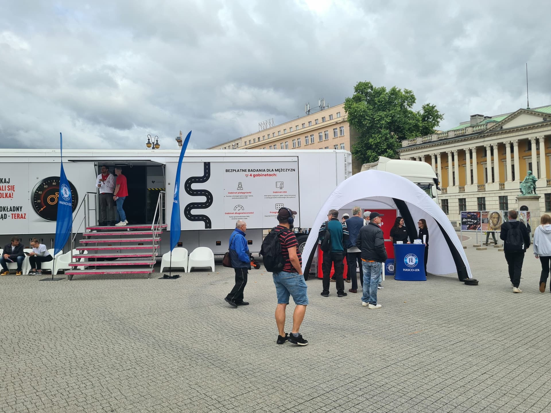 To już dziś. Bezpłatne badania dla mężczyzn na Placu Wolności