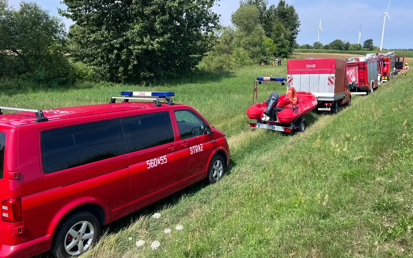 Tragedia nad Prosną. Z wody wyciągnięto ciało kobiety