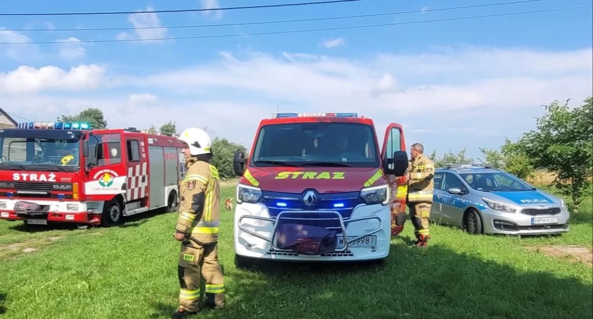 Tragedia w Brzegach. Mimo reanimacji nie udało się uratować mężczyzny