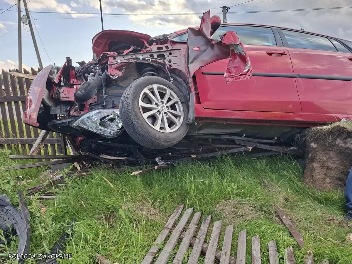 Tragiczny finał wypadku w Białce Tatrzańskiej. Nie żyje 10-letnie dziecko