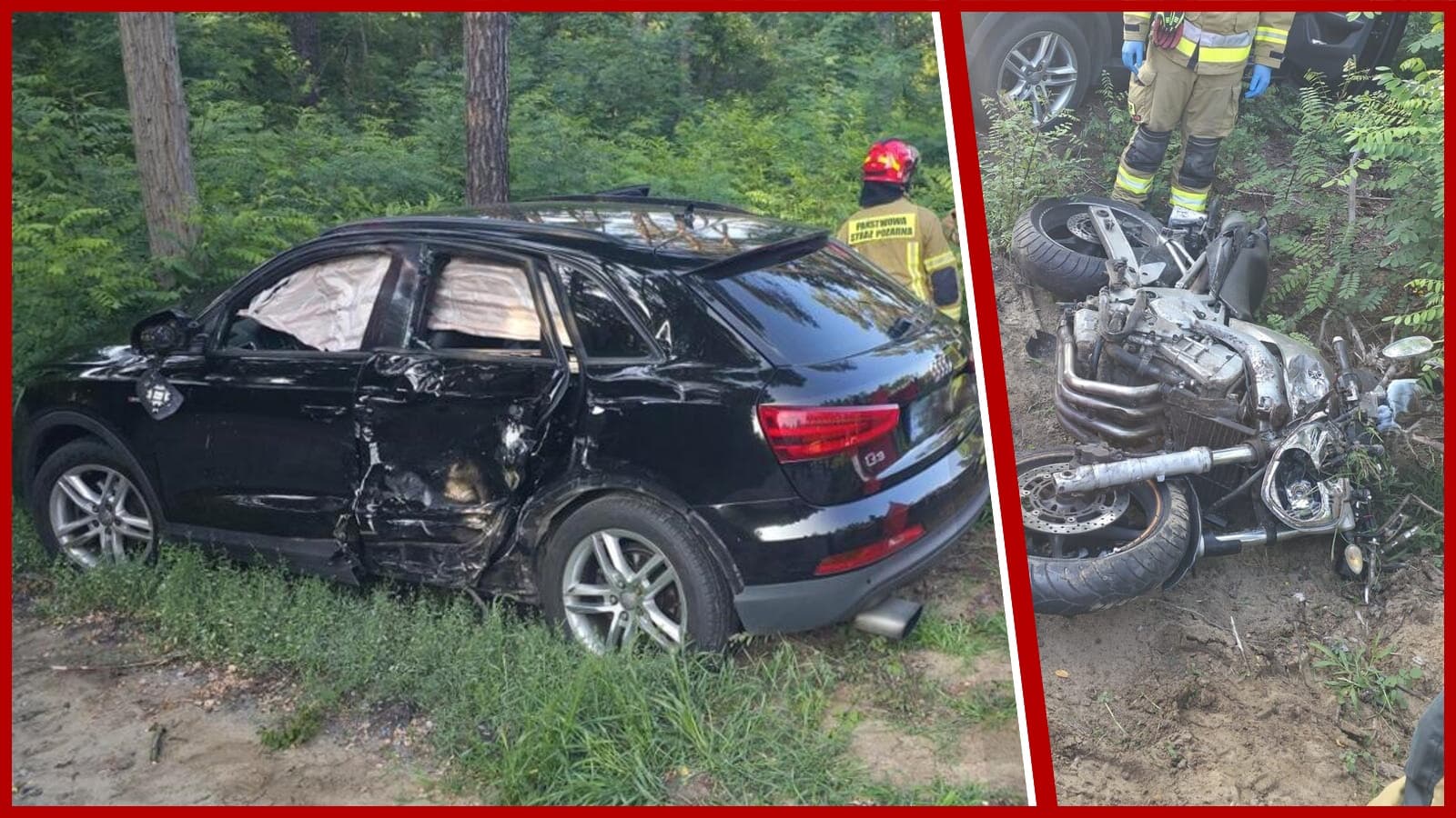 Tragiczny wypadek na drodze krajowej nr 92