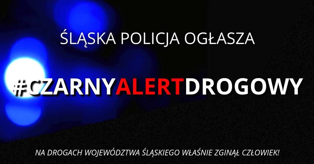 Tragiczny wypadek. Nie żyje motocyklista. Policja Śląska ogłosiła Czarny Alert Drogowy