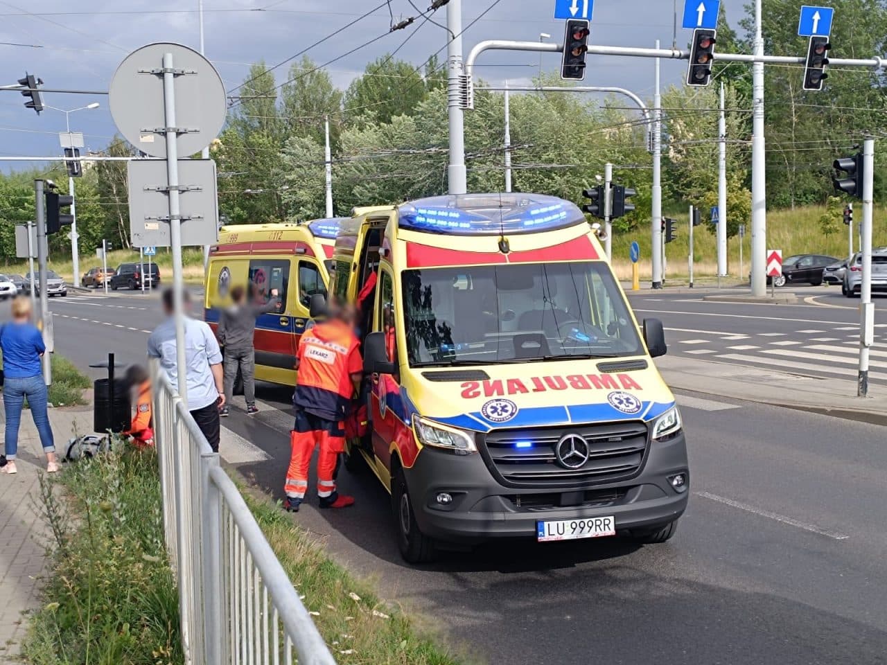 Tragiczny wypadek w Lublinie. 24-latka zmarła po potrąceniu przez trolejbus