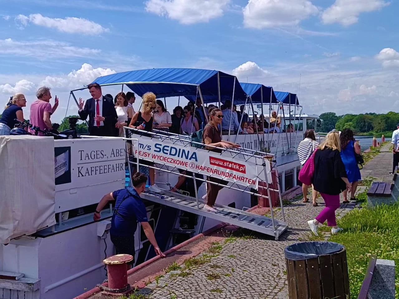 Tramwaj wodny do Niemiec to prawdziwy letni hit. Będą dodatkowe rejsy