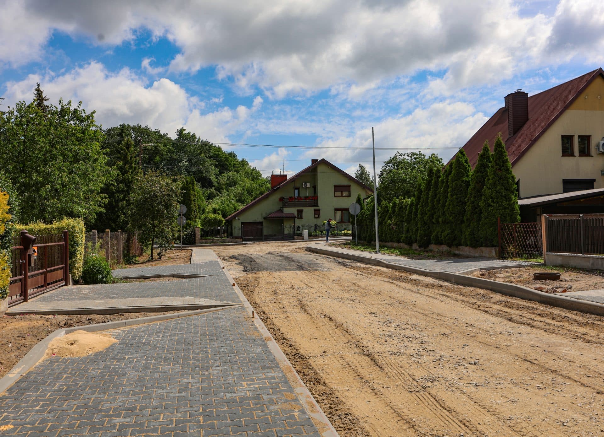 Trwa przebudowa dróg na Osiedlu Pastwiska w Zduńskiej Woli