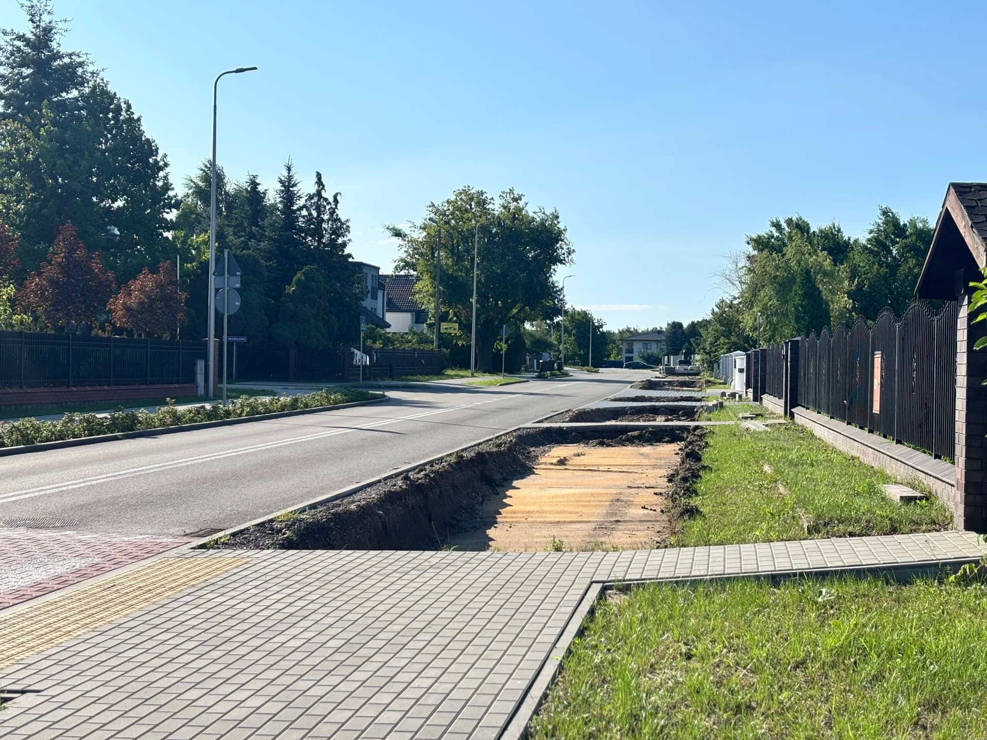 Trwają prace na ul. Witosa