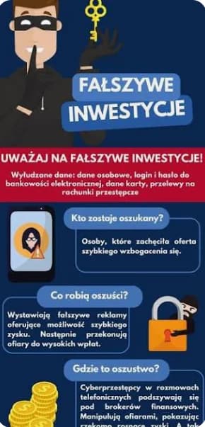 Tychy: Mężczyzna stracił oszczędności na fałszywej platformie inwestycyjnej
