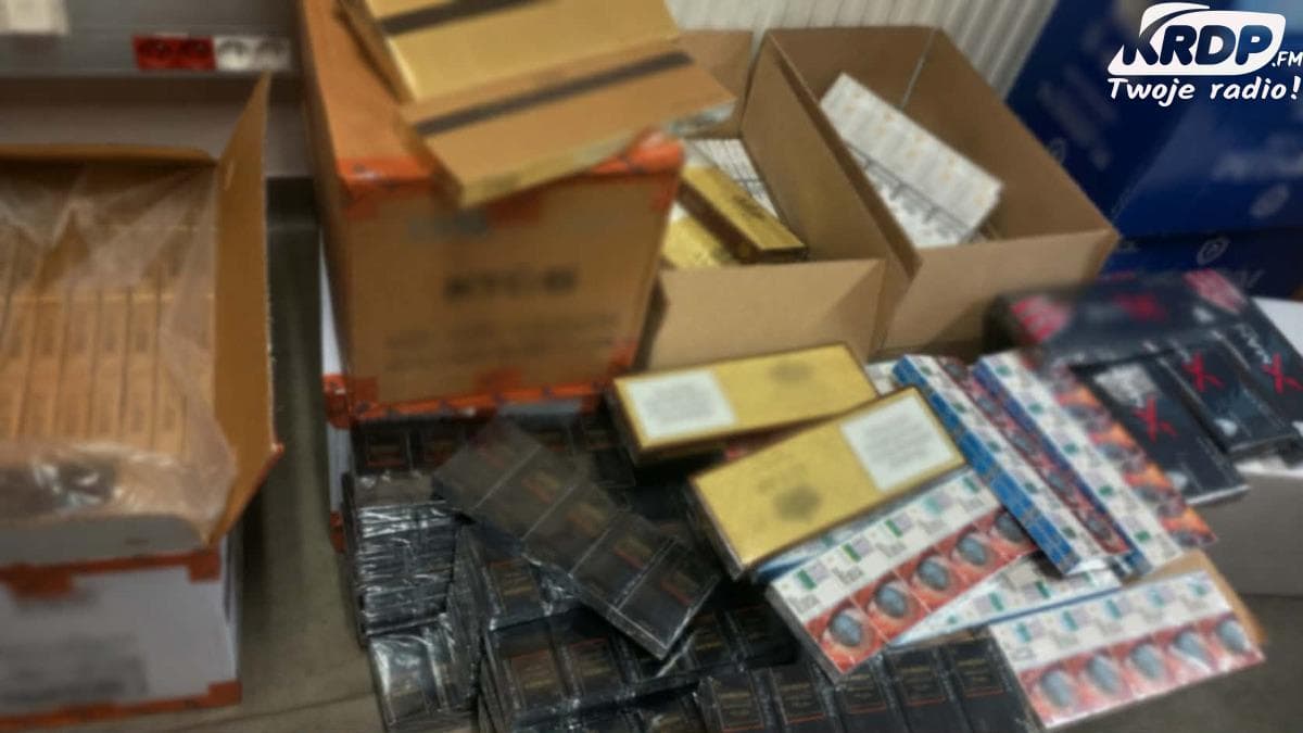 Tysiące paczek nielegalnych papierosów w rękach płockiej policji.