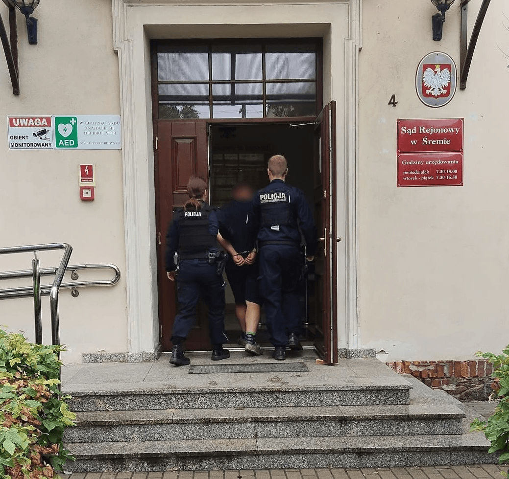 Uciekł do lasu i schował się na tylnej kanapie samochodu. Miał nadzieję, że uniknie odpowiedzialności