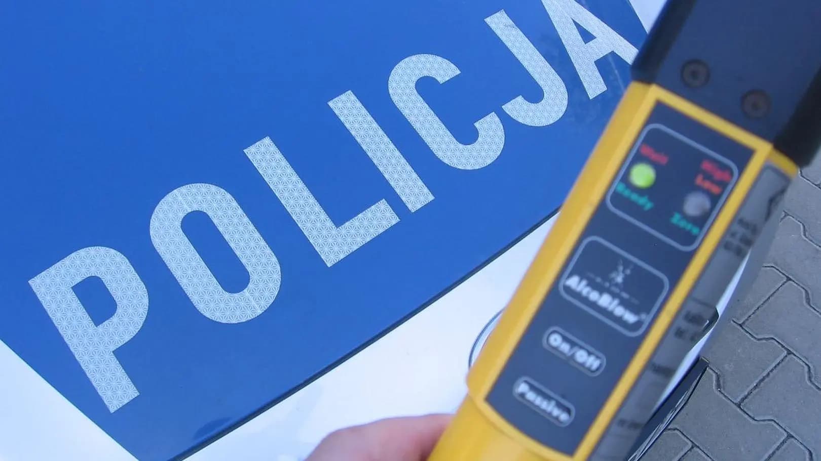 Ukradł auto i złamał zakaz. "Porażający" wynik badania alkomatem