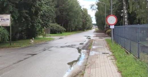 Ulica Spółdzielcza w Szczawinie Kościelnym zamknięta dla ruchu