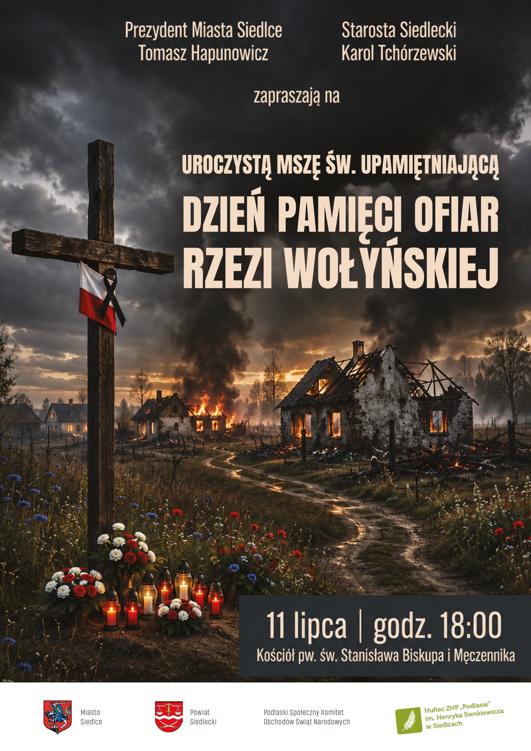 Uroczysta Msza Św. upamiętniająca Ofiary Rzezi Wołyńskiej