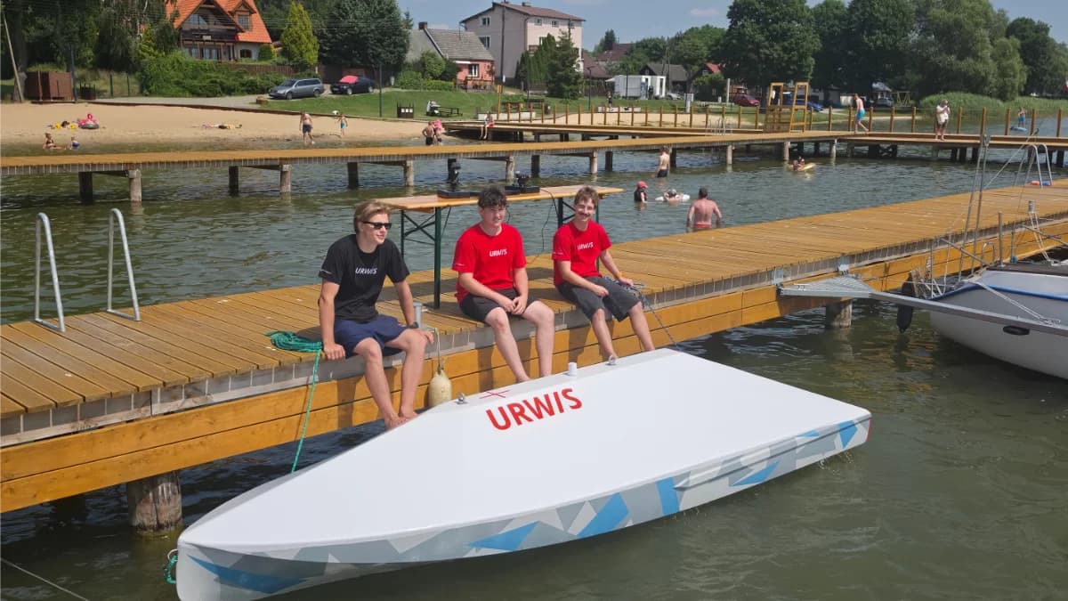URWIS po raz pierwszy na wodzie. W przyszłości ma ratować ludzkie życie