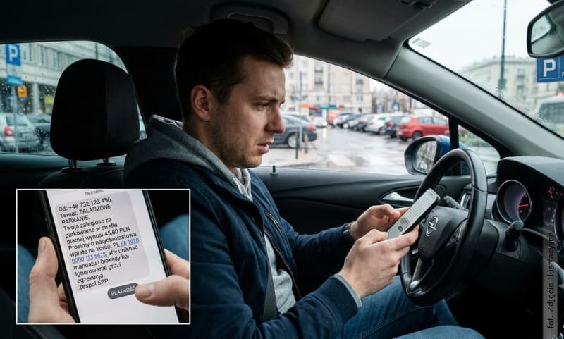 Uwaga na fałszywe SMS-y o nieopłaconym parkingu