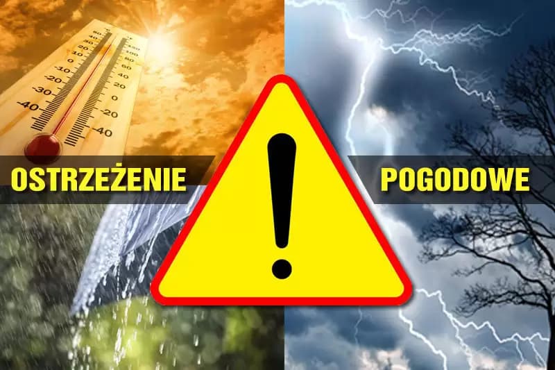 Uwaga – wydano dwa ostrzeżenia pogodowe