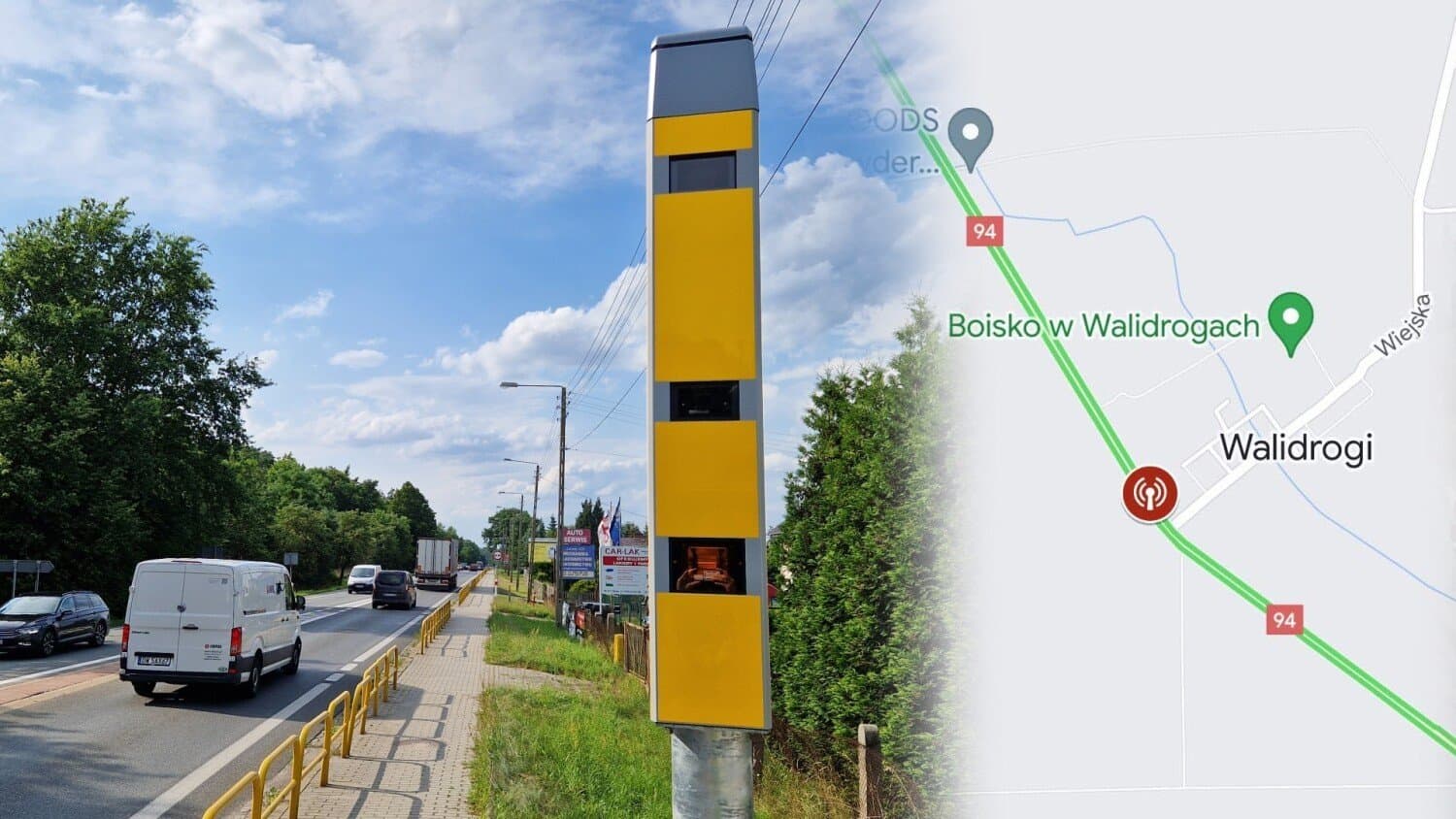 Uważaj na te nowe fotoradary. Mierzą prędkość nawet 32 samochodów naraz