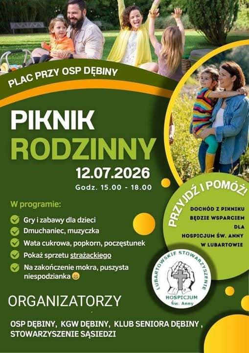 V Piknik Rodzinny w Dębinach