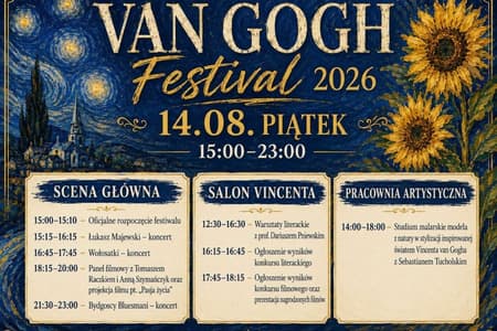 Van Gogh Festival 2026! Co przygotowali organizatorzy?