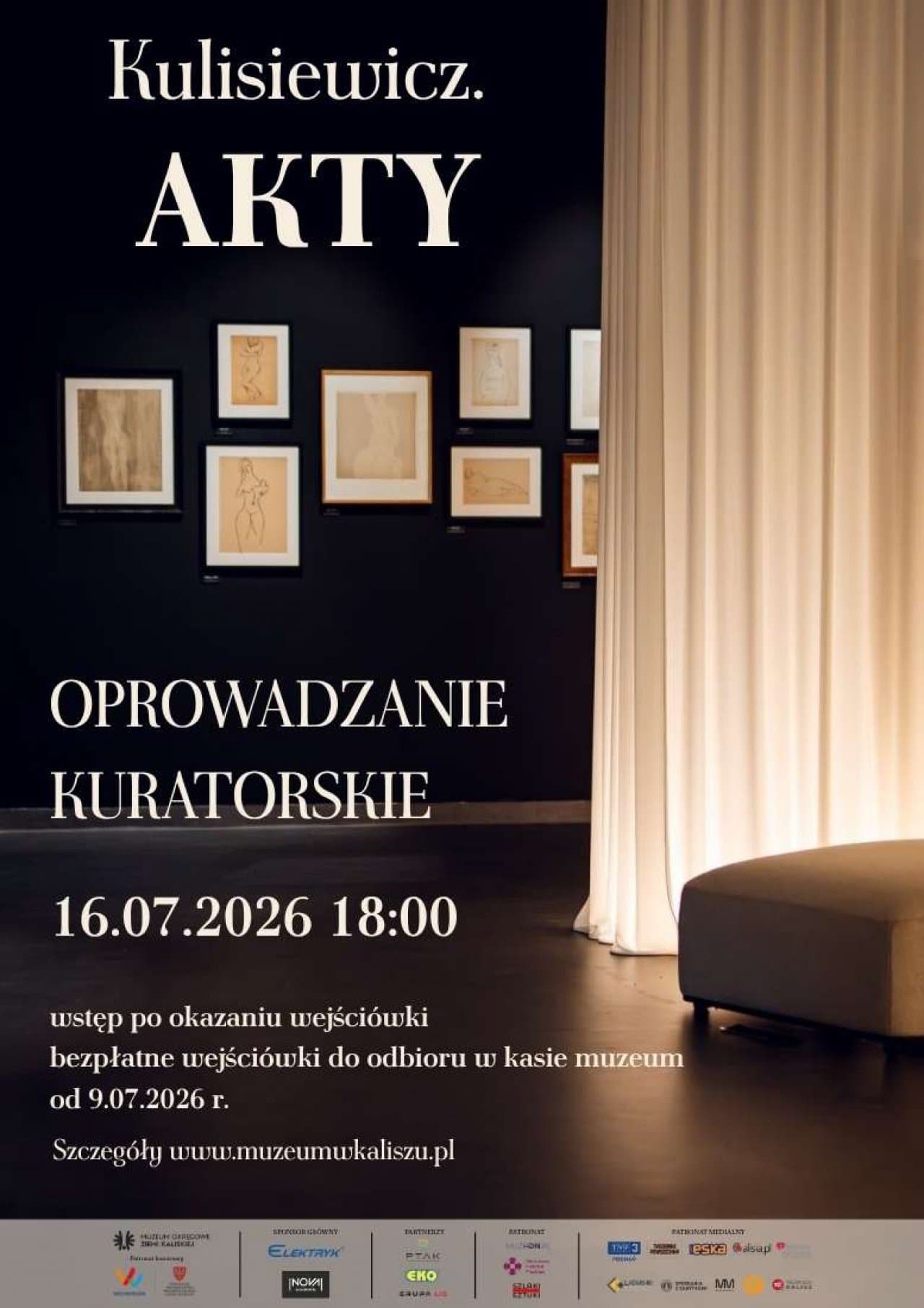 W czwartek oprowadzanie kuratorskie po wystawie „Kulisiewicz. Akty”