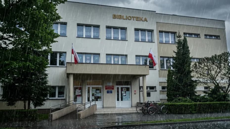W krotoszyńskiej bibliotece będą magazynować deszczówkę!