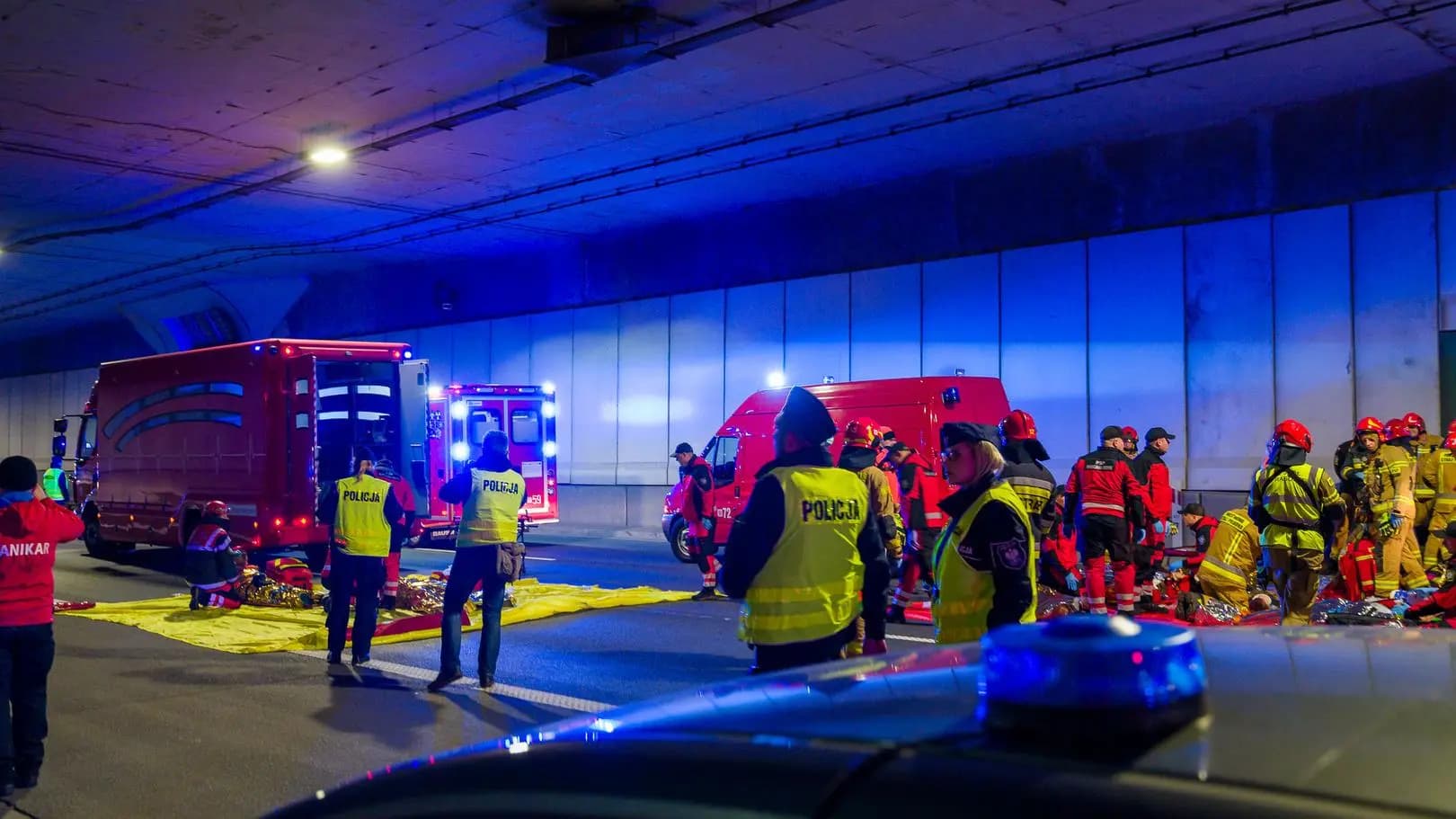 W nocy zamkną tunel Południowej Obwodnicy Warszawy
