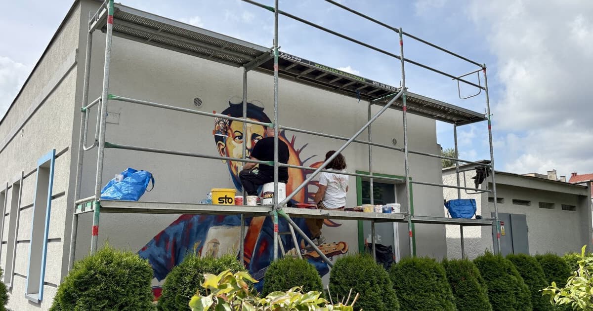 W Szczecinku powstaje mural poświęcony pamięci Jakuba Szuby