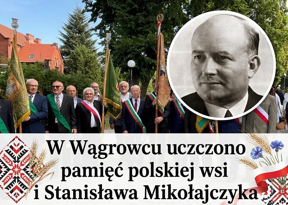 W Wągrowcu uczczono pamięć polskiej wsi i Stanisława Mikołajczyka