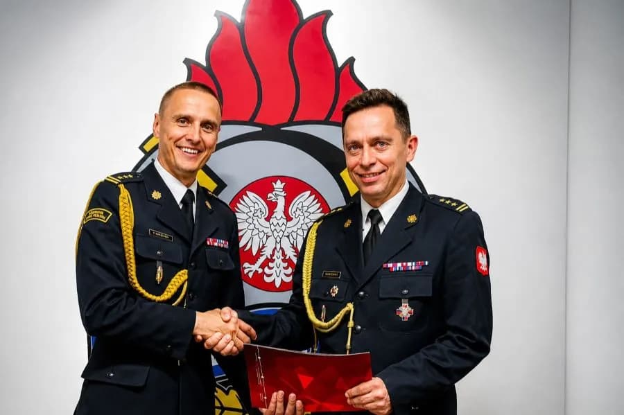 Wadowicka straż ma nowego szefa. Komendant Wojciech Grzybczyk zna każdy hydrant w powiecie